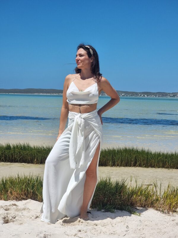 White dress